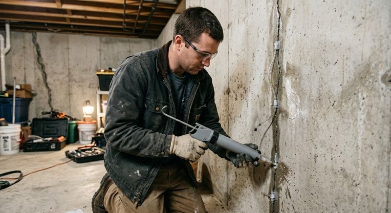 Basement Crack Repair in Pompano Beach, FL