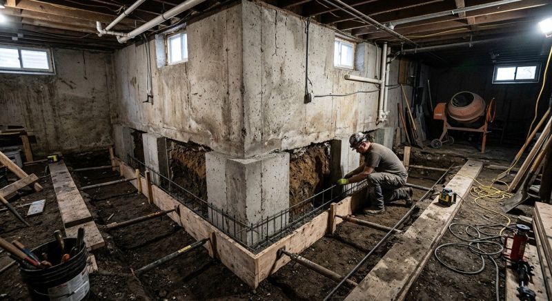 Basement Underpinning in Pompano Beach, FL