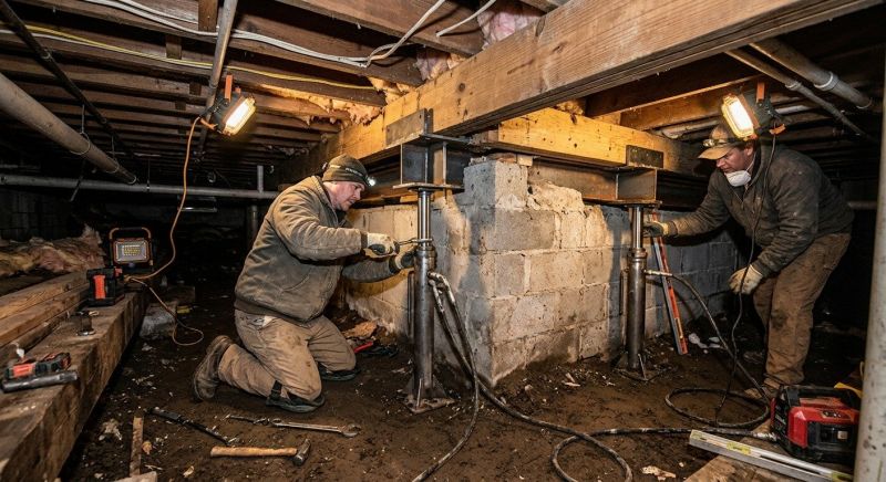 Crawlspace Foundation Repair in Pompano Beach, FL