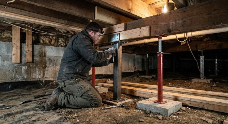 Crawlspace Structural Repair in Pompano Beach, FL