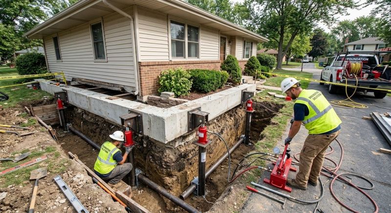 Foundation Jacking in Broward County, FL
