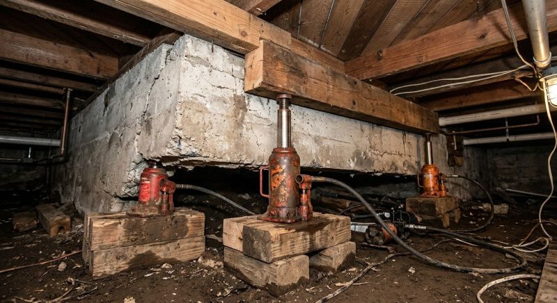 Foundation Jacking in North Miami Beach, FL