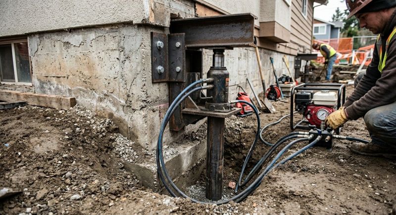 Foundation Lifting in Pompano Beach, FL