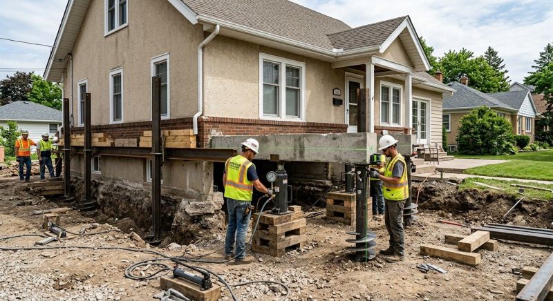 Foundation Releveling in Pompano Beach, FL