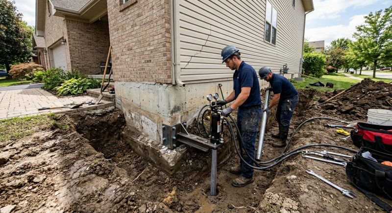 Foundation Settlement Repair in Pompano Beach, FL